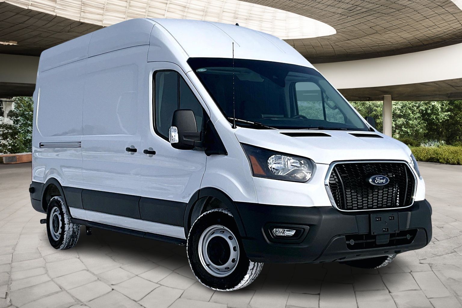 2025-2026 Ford Transit 350 Cargo Van exterior view at Napleton Ford Columbus