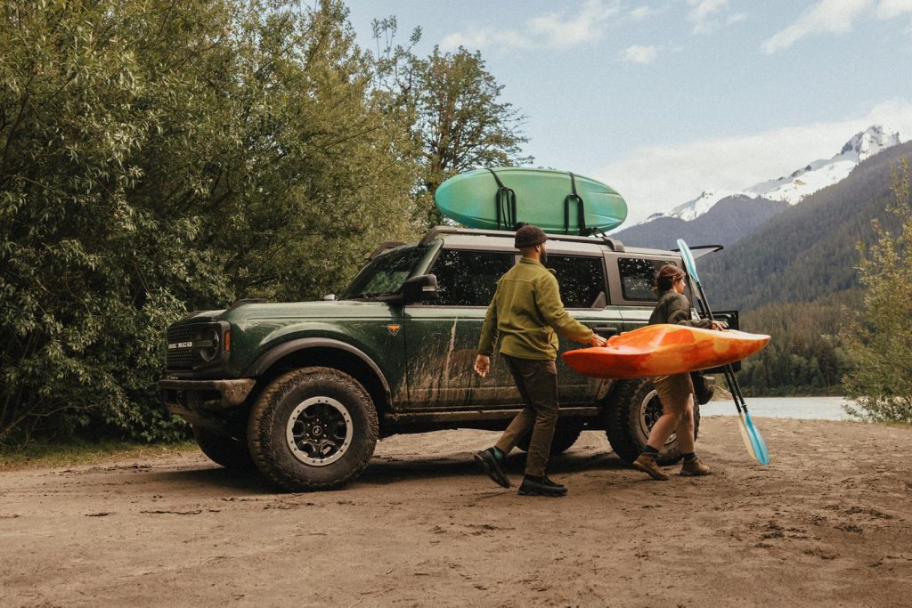 2025 Ford Bronco parked outdoors ready for adventure